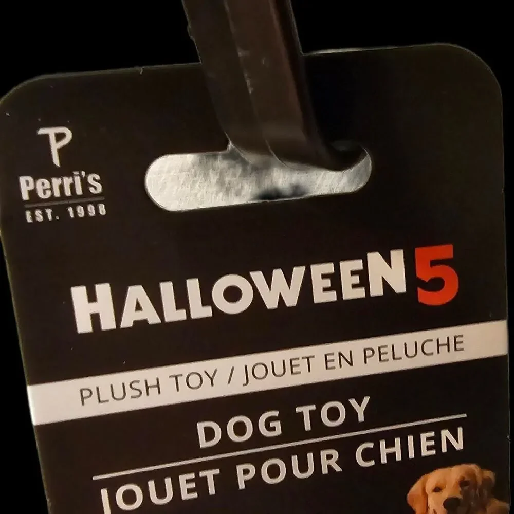 Halloween 5 Dog Toy Squeaker Michael Myers NWT